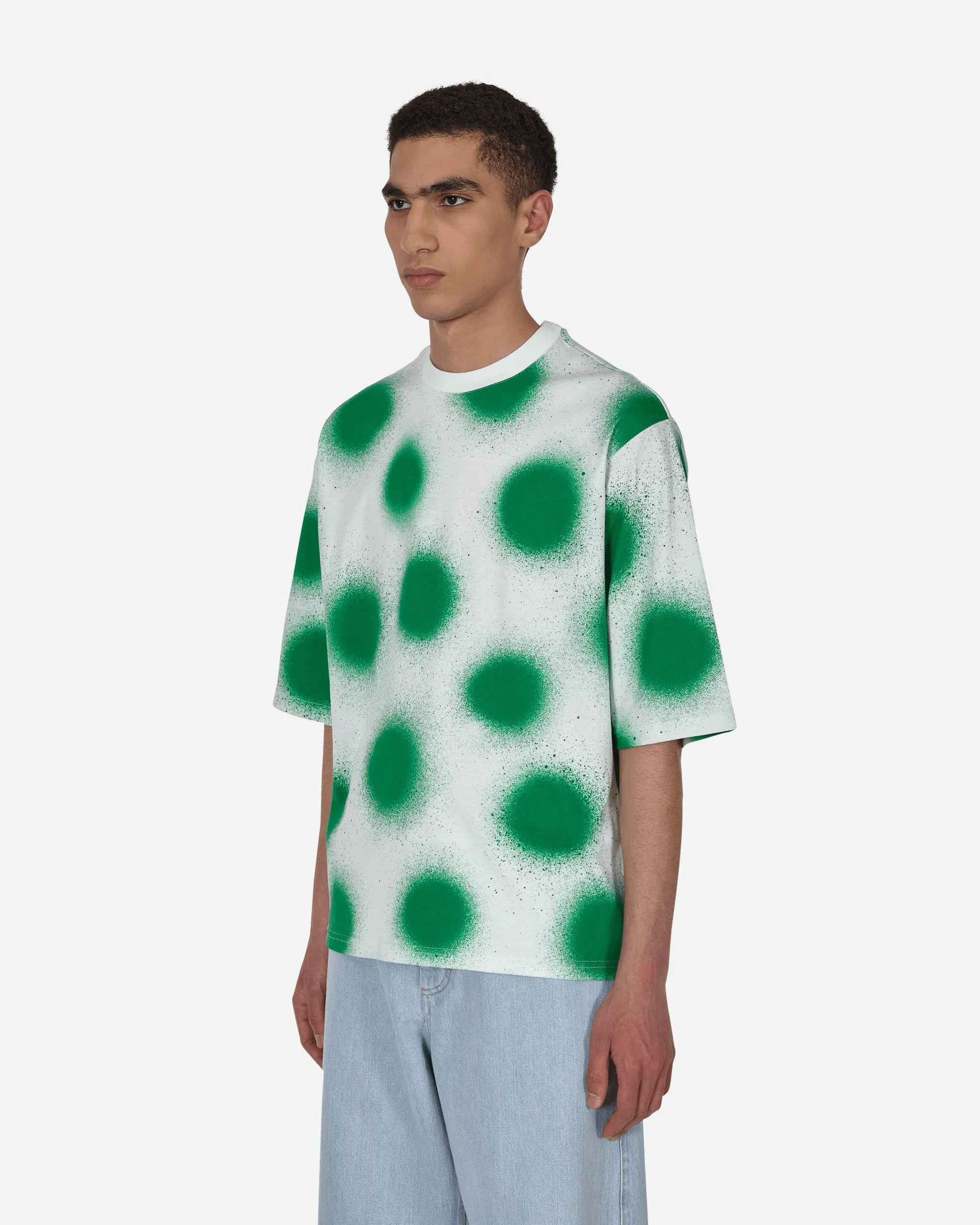 1 Moncler JW Anderson Bedrucktes T-Shirt Weiß