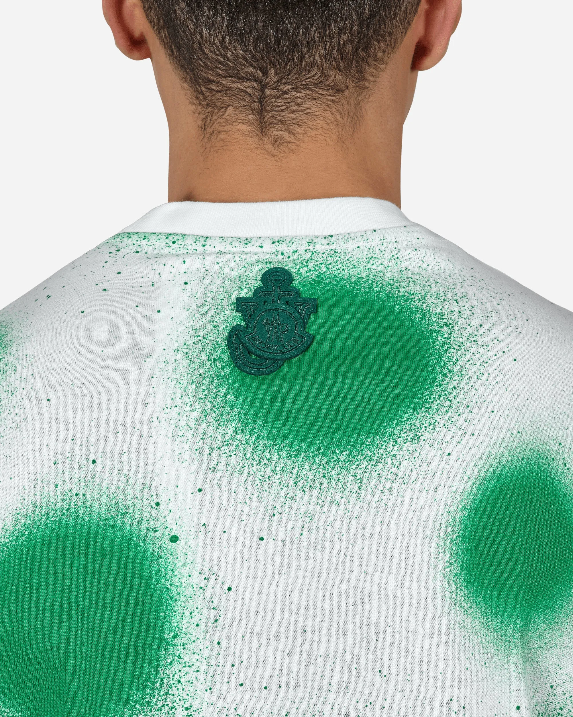 1 Moncler JW Anderson Bedrucktes T-Shirt Weiß