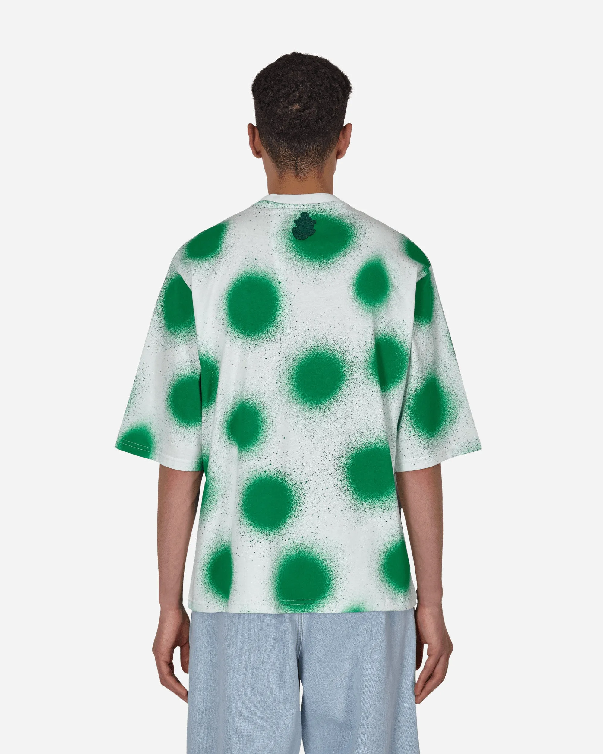 1 Moncler JW Anderson Bedrucktes T-Shirt Weiß