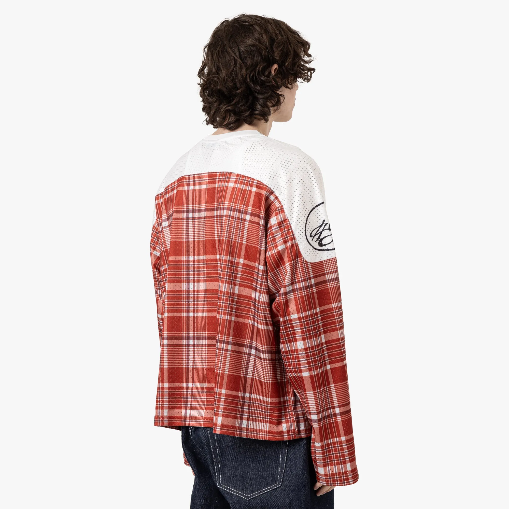 4YE Miss Lou Mesh-Jersey / Bandana Rot