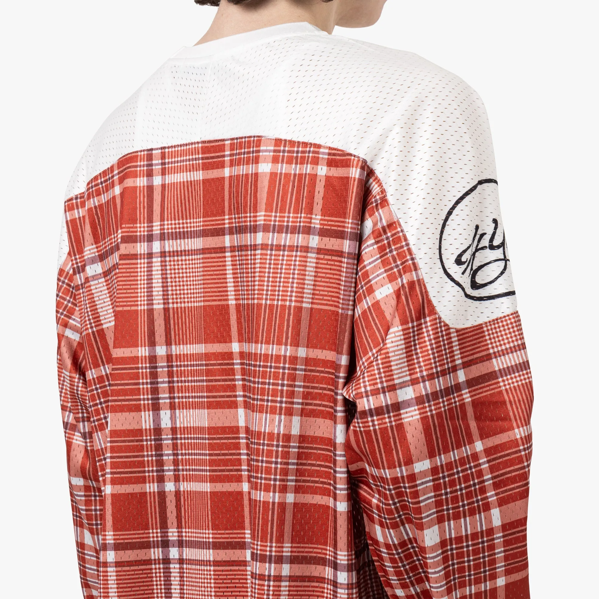 4YE Miss Lou Mesh-Jersey / Bandana Rot
