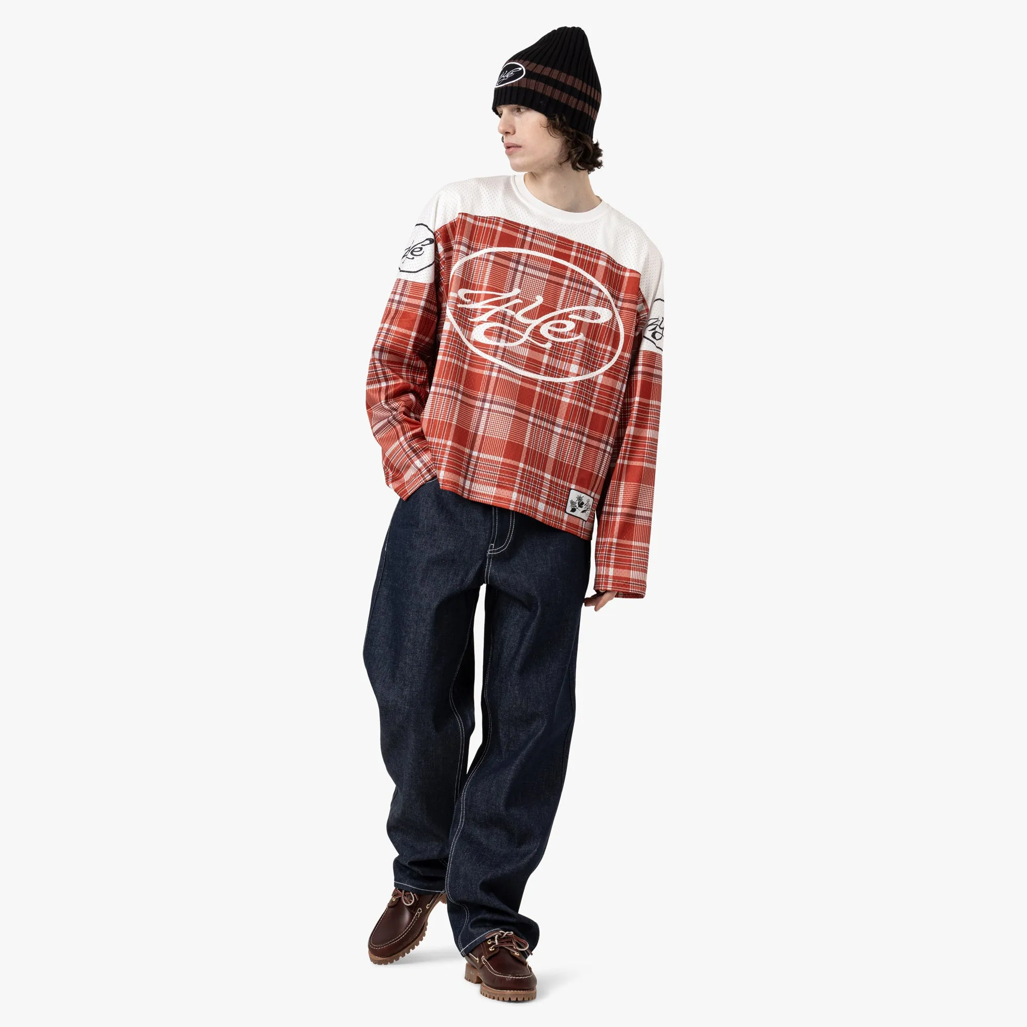 4YE Miss Lou Mesh-Jersey / Bandana Rot