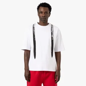 4YE Trompe L'Oeil Durag T-Shirt / Weiß