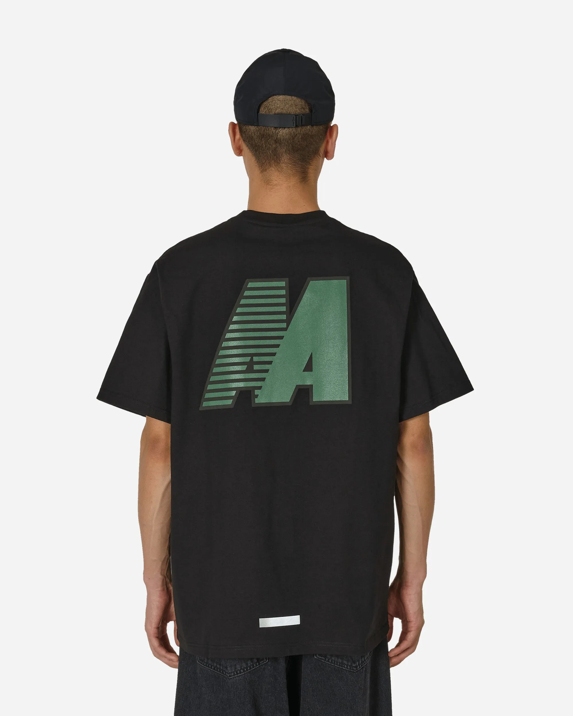 AA Logo T-Shirt Schwarz / Grün