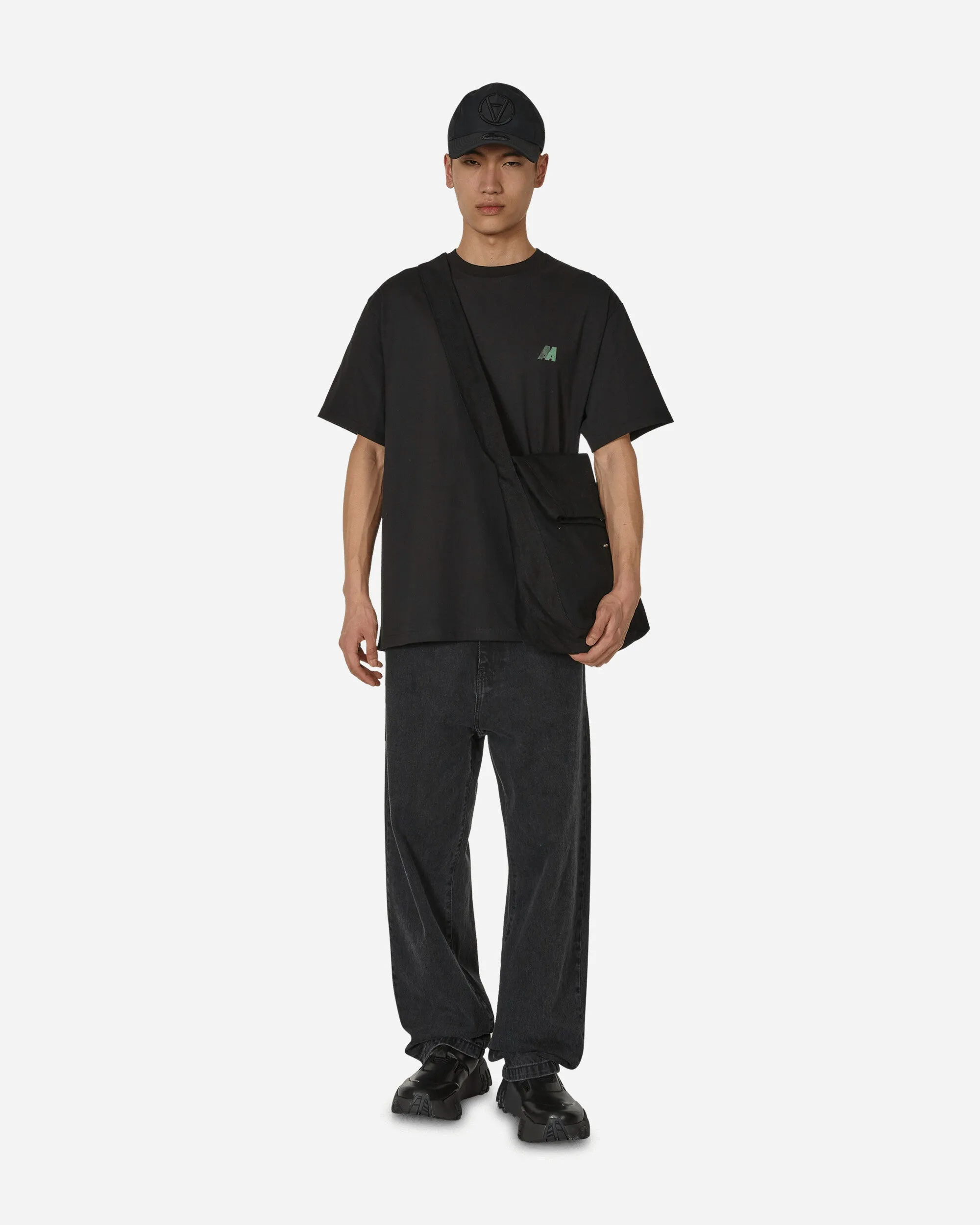 AA Logo T-Shirt Schwarz / Grün