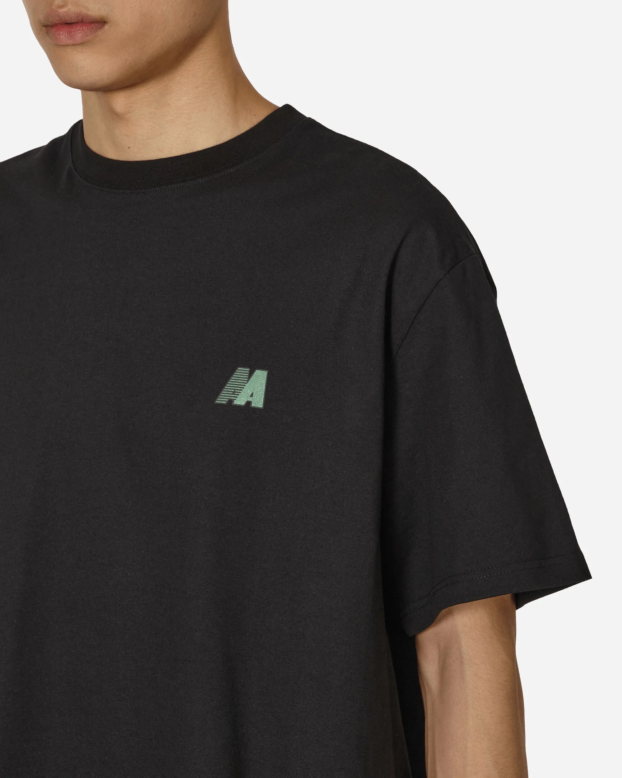 AA Logo T-Shirt Schwarz / Grün