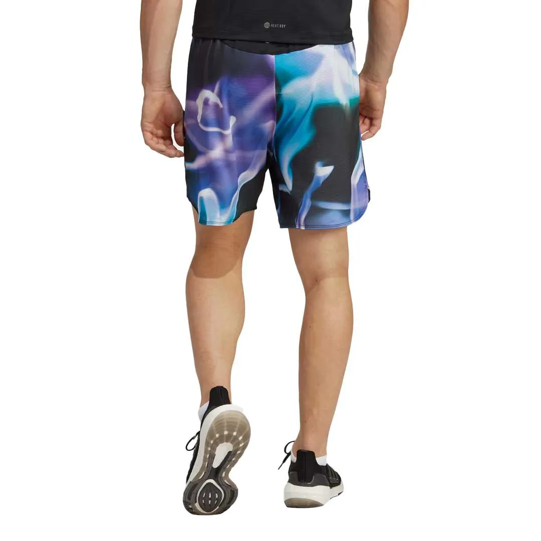 adidas - Herren Designed for Training HEAT.RDY HIIT Allover Print 5-Zoll-Shorts (HN8051-5IN)