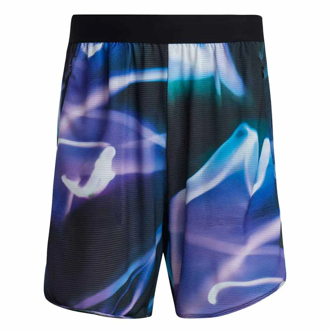 adidas - Herren Designed for Training HEAT.RDY HIIT Allover Print 5-Zoll-Shorts (HN8051-5IN)