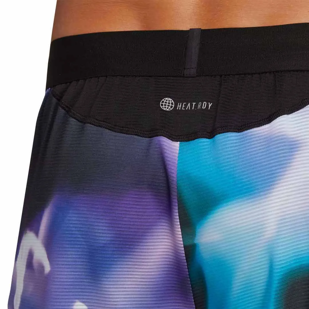adidas - Herren Designed for Training HEAT.RDY HIIT Allover Print 5-Zoll-Shorts (HN8051-5IN)