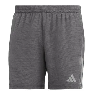 adidas - Herren Own The Run 5 Zoll Heather Shorts (HR6614 7IN)
