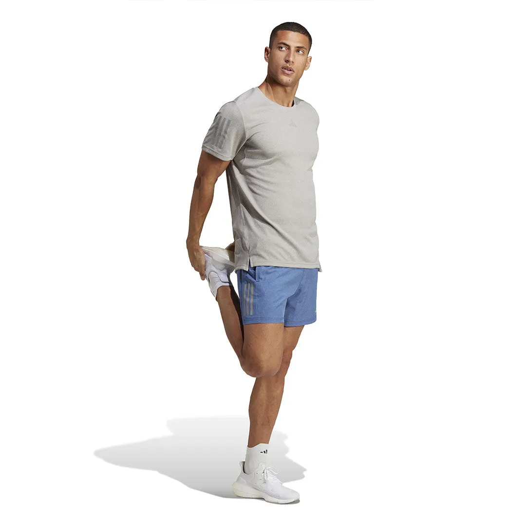 adidas - Herren Own The Run 5 Inch Heather Shorts (HR6615)