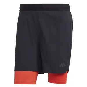 adidas - Herren Power Workout Zwei-in-Einen Shorts (HY0778)