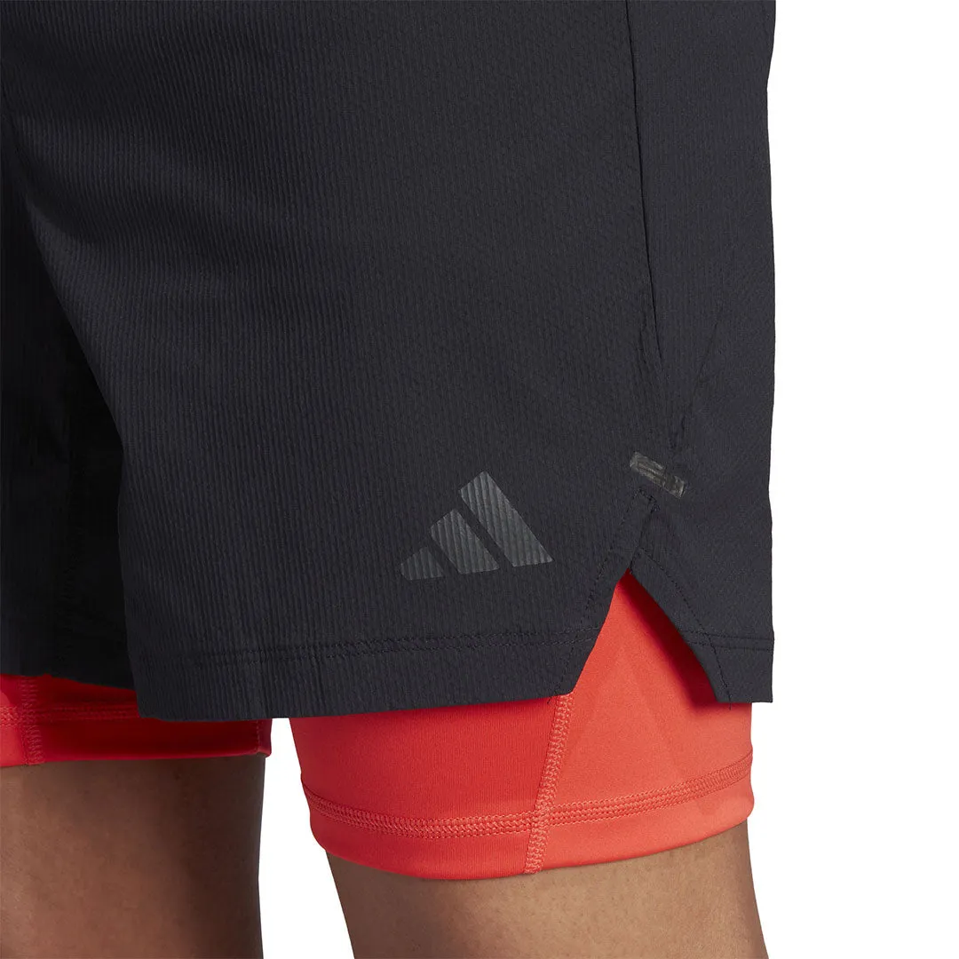 adidas - Herren Power Workout Zwei-in-Einen Shorts (HY0778)