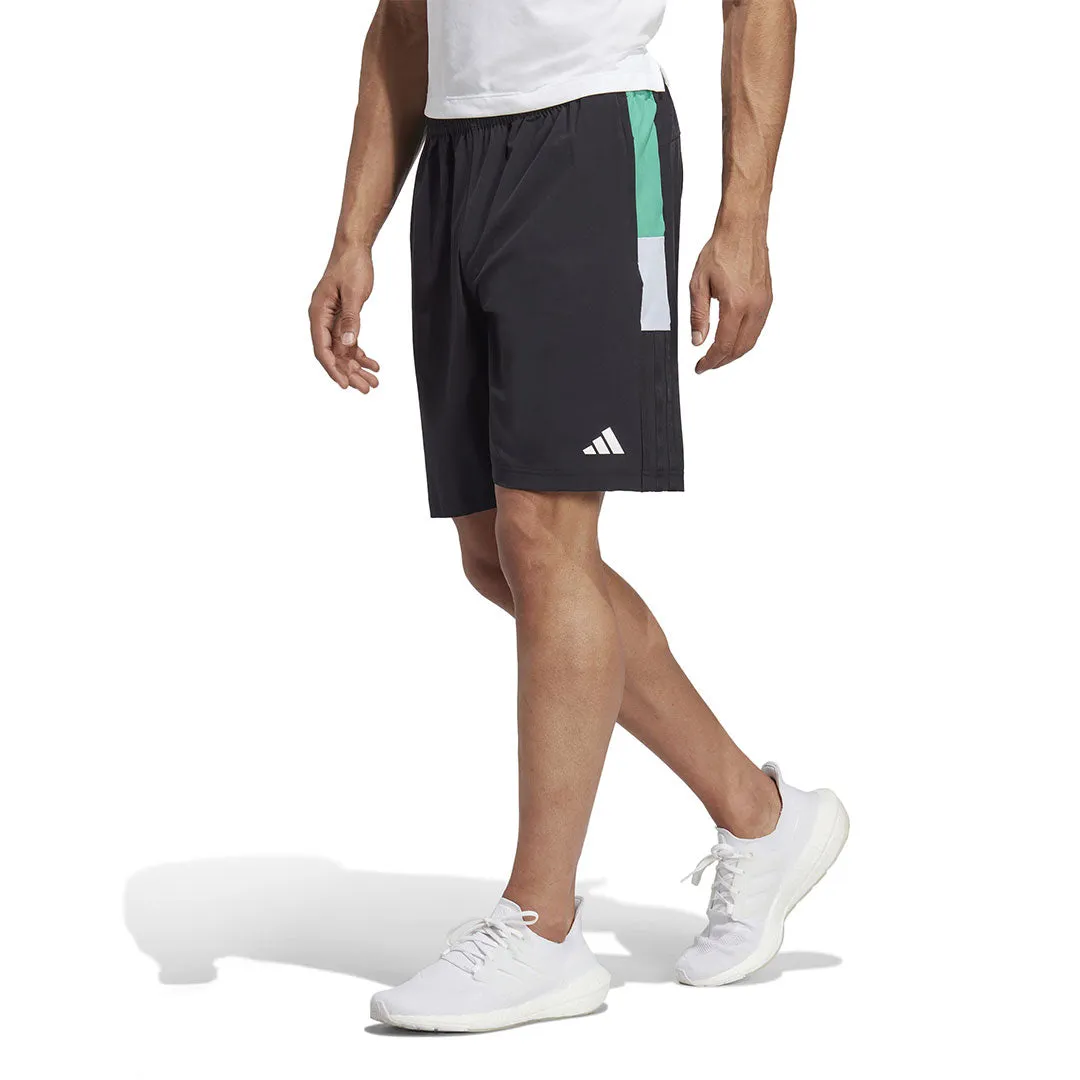adidas - Herren Trainingsshorts mit Colorblock-Dessin und 3 Streifen (IN5056)