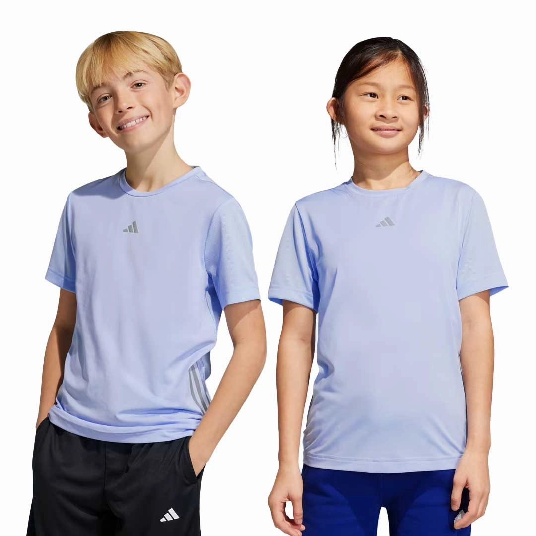 adidas - Kids' (Junior) Aeroready 3-Stripes T-Shirt (IB8866)
