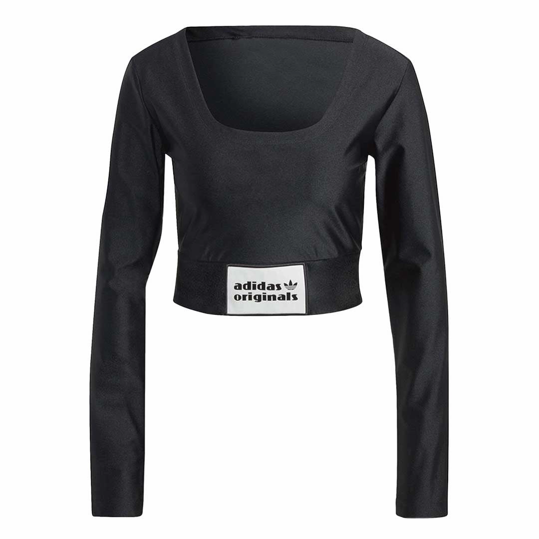 adidas - Women's Long Sleeve Crop Top (IC8549)