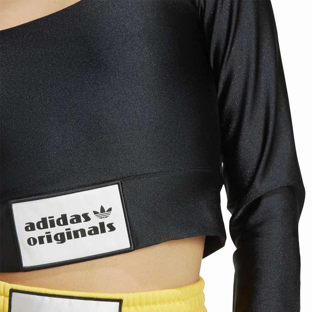 adidas - Women's Long Sleeve Crop Top (IC8549)