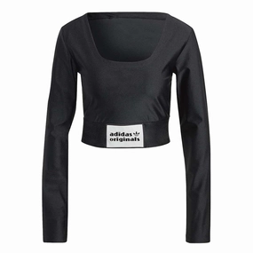 adidas - Women's Long Sleeve Crop Top (IC8549)