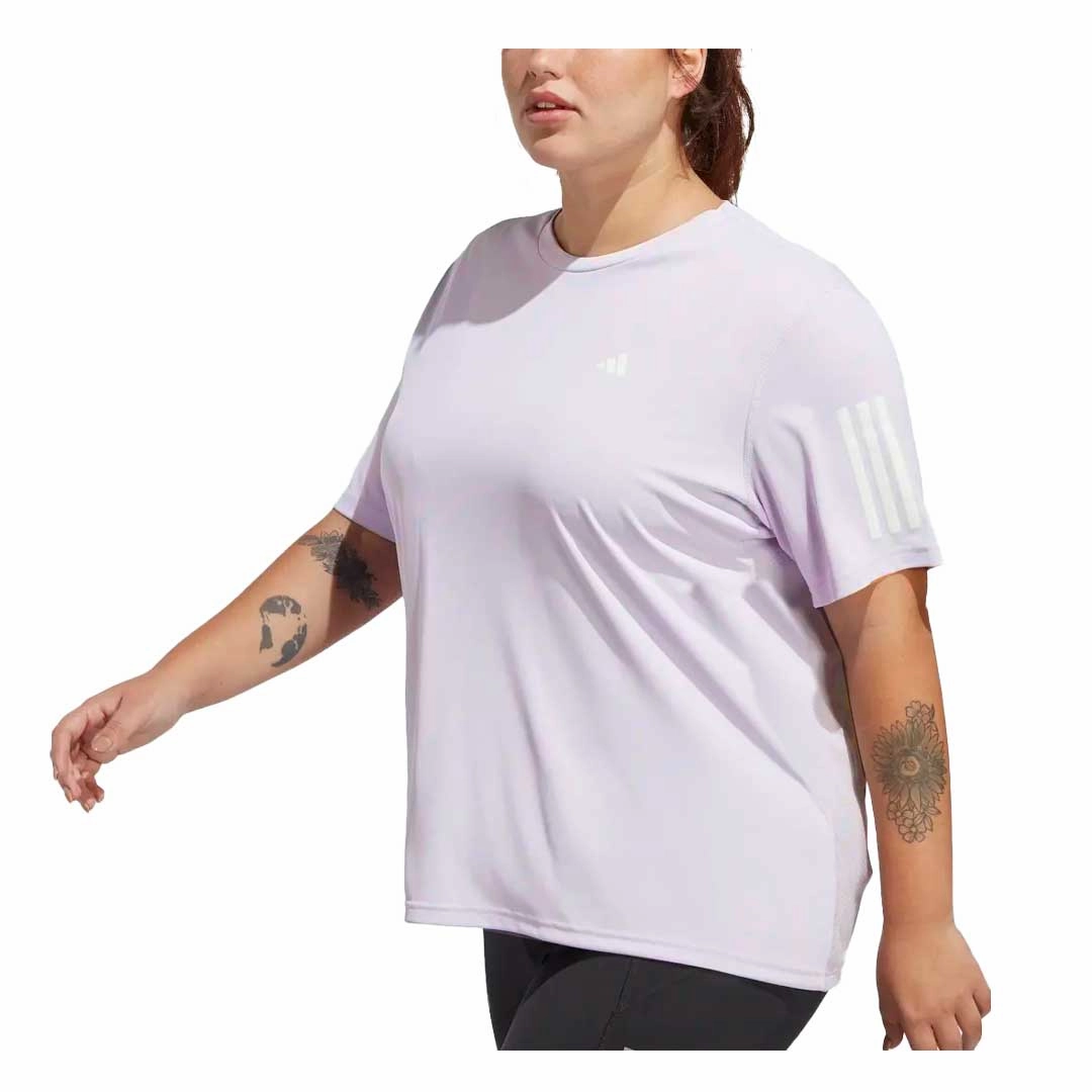 adidas - Damen Own The Run T-Shirt (Plus Size) (HR9939)