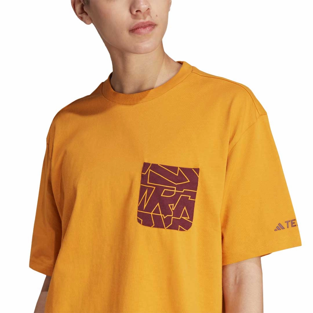 adidas - Women's Terrex Graphic Pocket Print T-Shirt (IL5065)