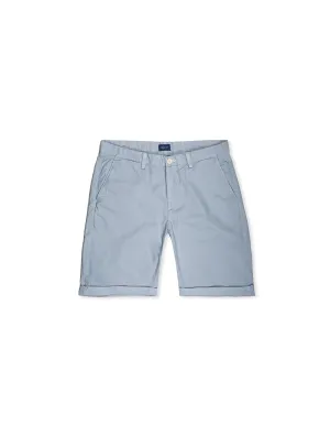 Allister Regular Fit Sonnenverblasste Shorts Weiß mit Kreideeffekt