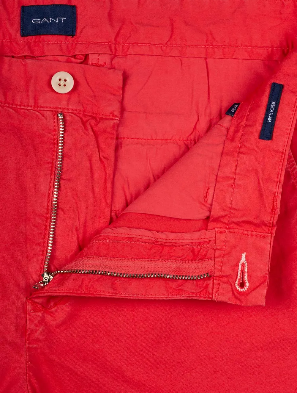 Allister Regular Fit Sonnenverblasste Shorts Weiß mit Kreideeffekt