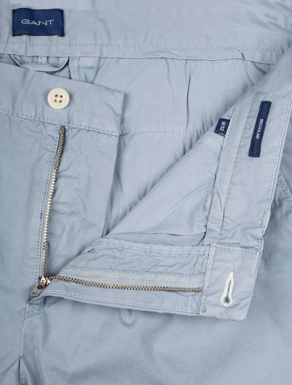 Allister Regular Fit Sonnenverblasste Shorts Weiß mit Kreideeffekt