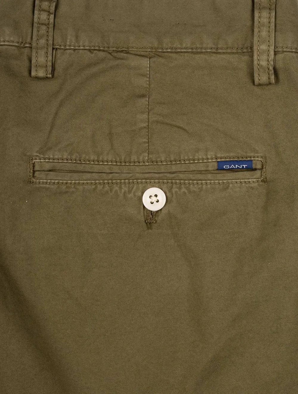 Allister Regular Fit Sonnenverblasste Shorts Weiß mit Kreideeffekt