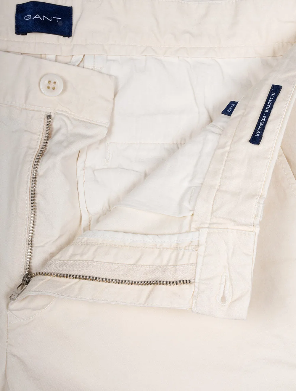 Allister Sonnenverblasste Shorts Creme