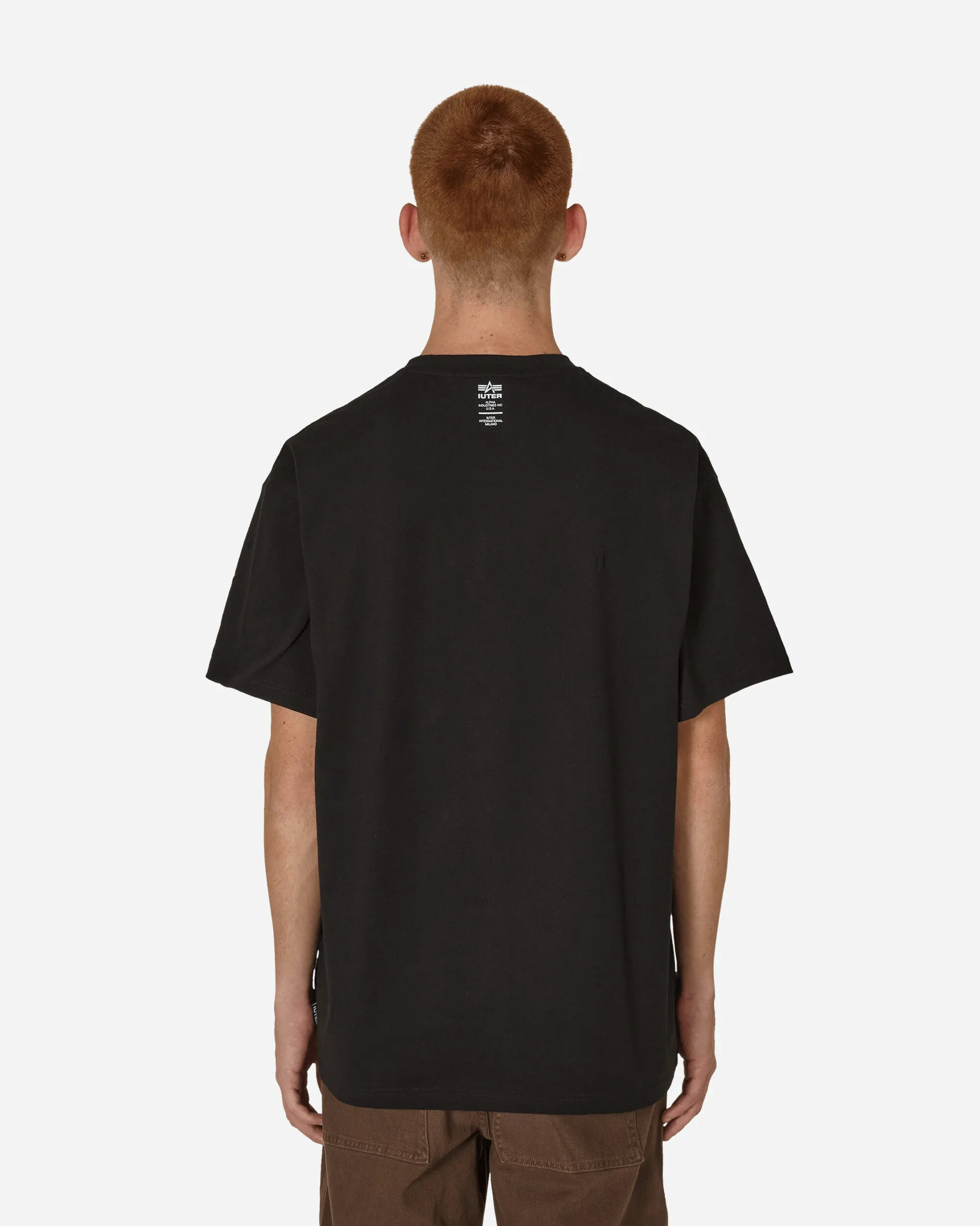 Alpha Industries Mat T-Shirt Schwarz
