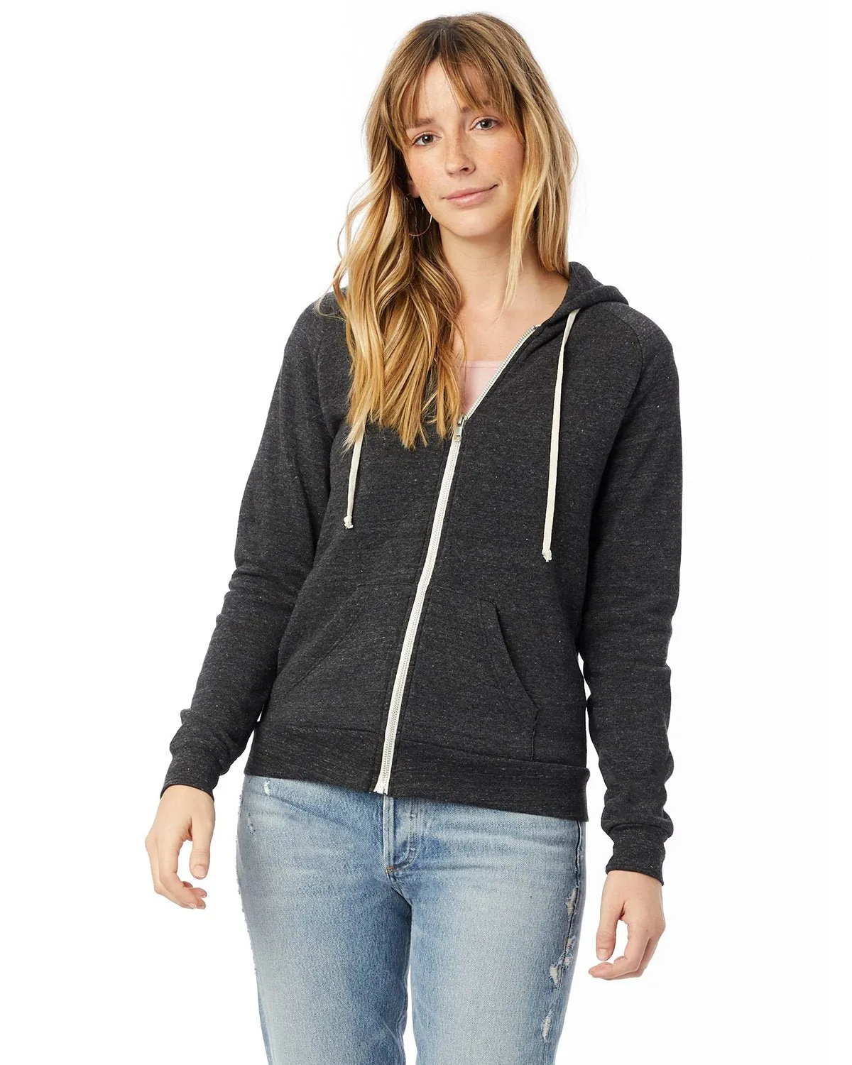 Alternative 09573F2 Damen Adrian Eco-Fleece Kapuzenpullover