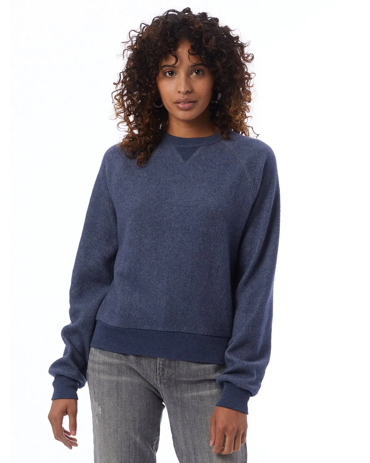 Alternative 43130RT Damen Baby Champ Eco-Teddy Sweatshirt