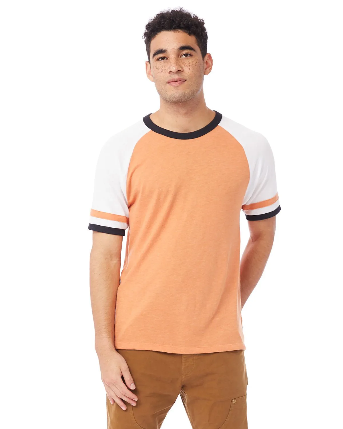 Alternative 5093BP Unisex Vintage Slapshot Trikot T-Shirt
