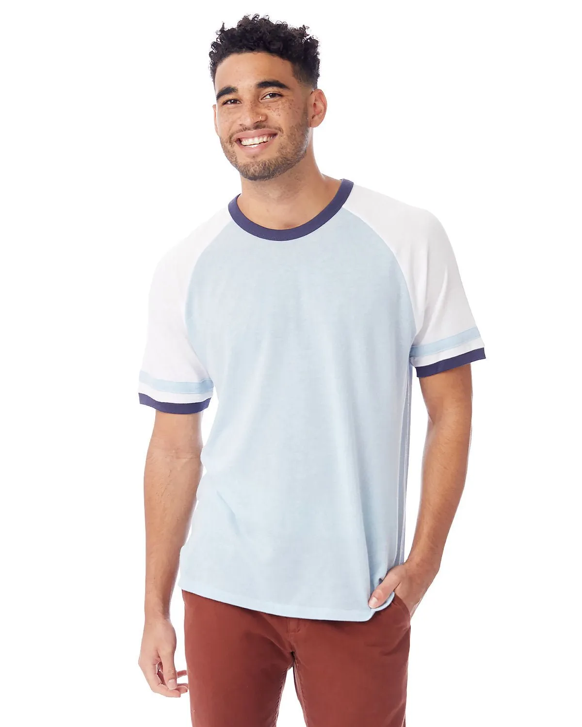 Alternative 5093BP Unisex Vintage Slapshot Trikot T-Shirt