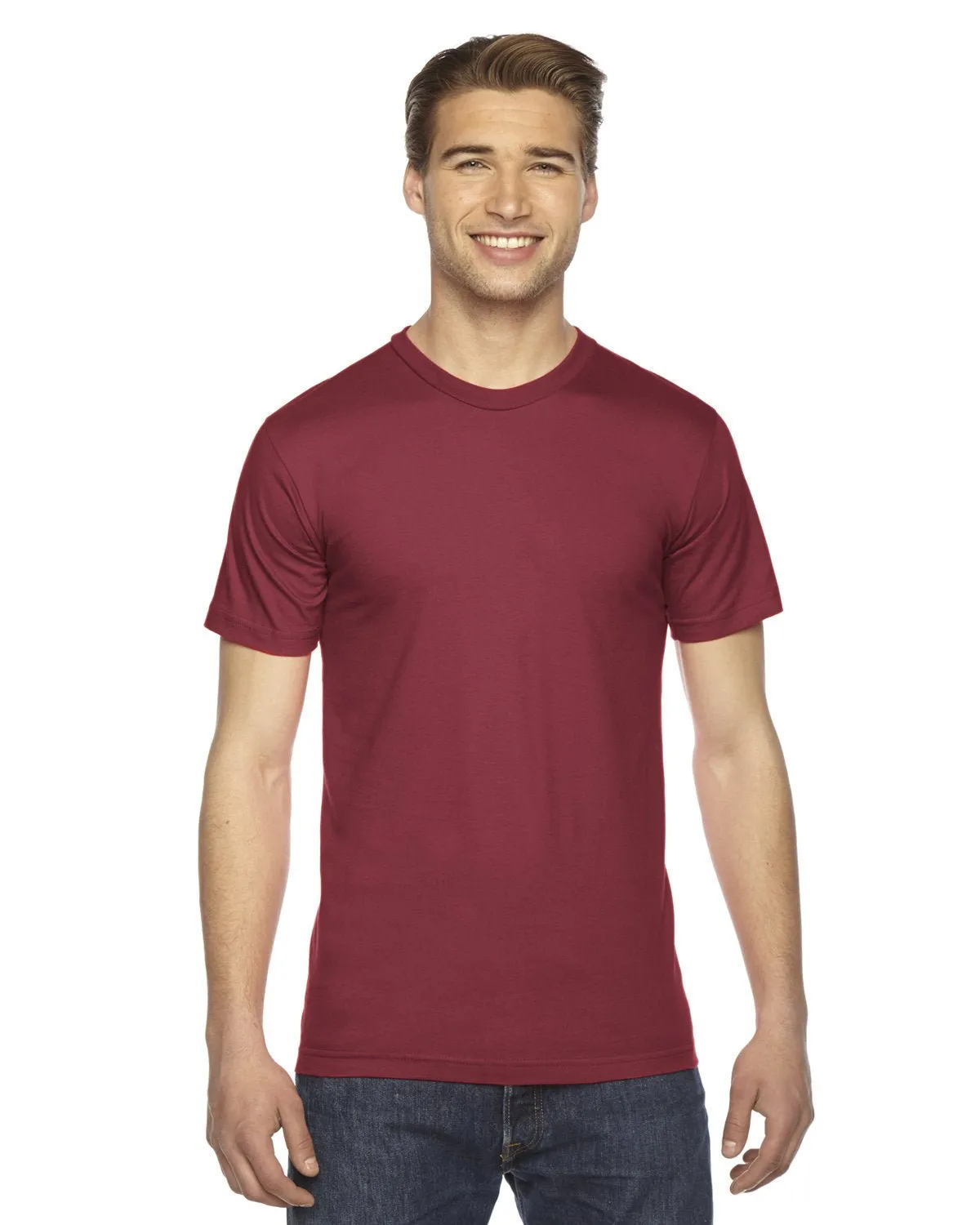 American Apparel 2001W Unisex Fein-Jersey Kurzarm-T-Shirt