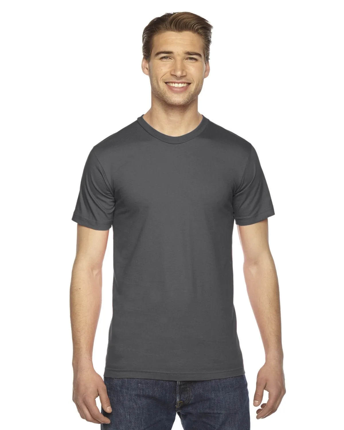 American Apparel 2001W Unisex Fein-Jersey Kurzarm-T-Shirt