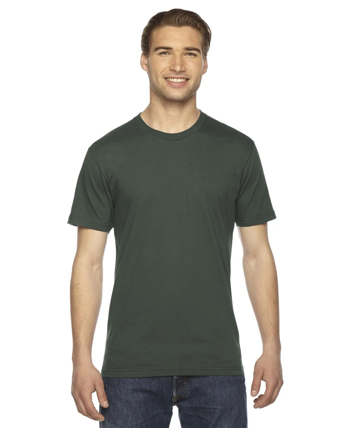 American Apparel 2001W Unisex Fein-Jersey Kurzarm-T-Shirt