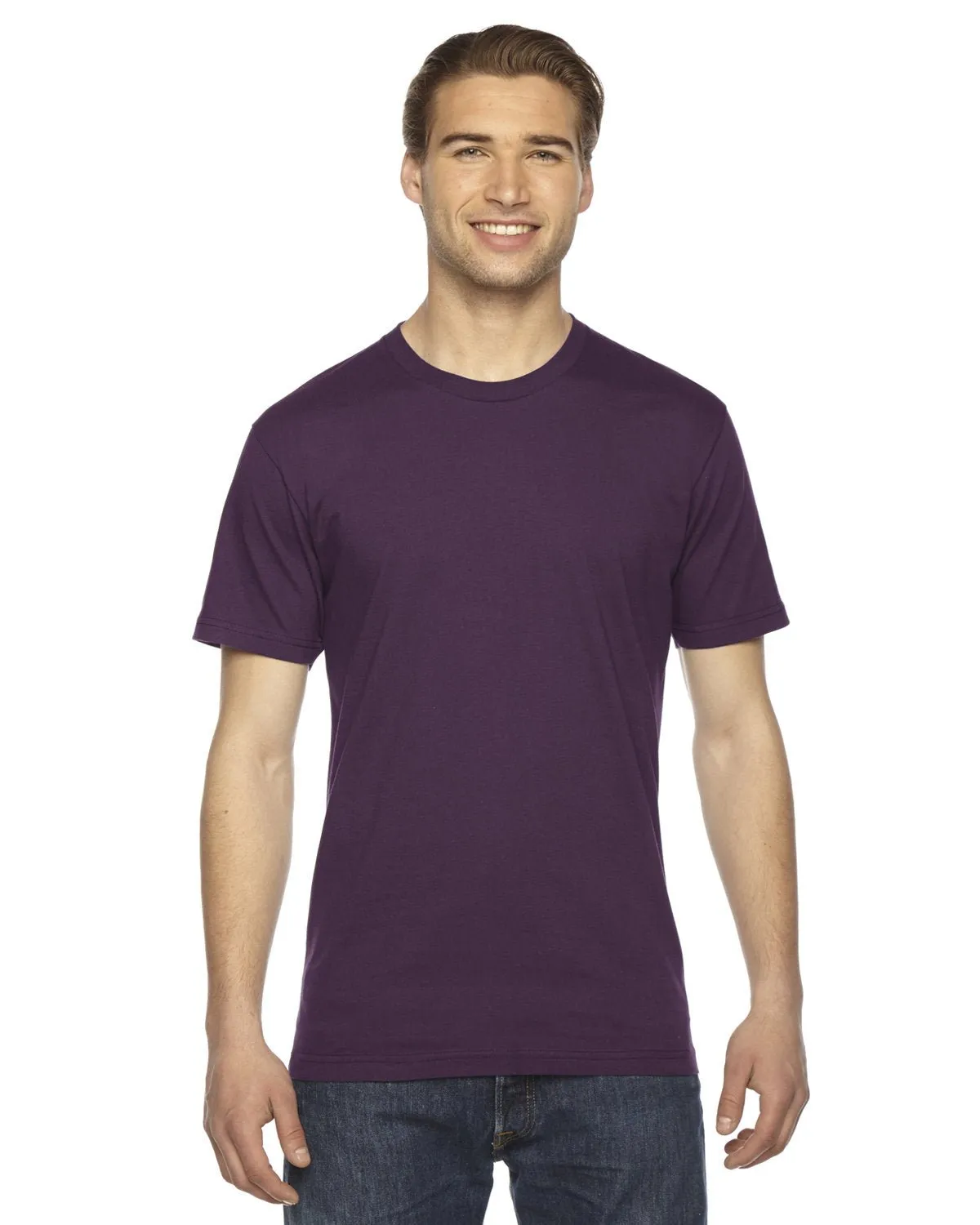 American Apparel 2001W Unisex Fein-Jersey Kurzarm-T-Shirt