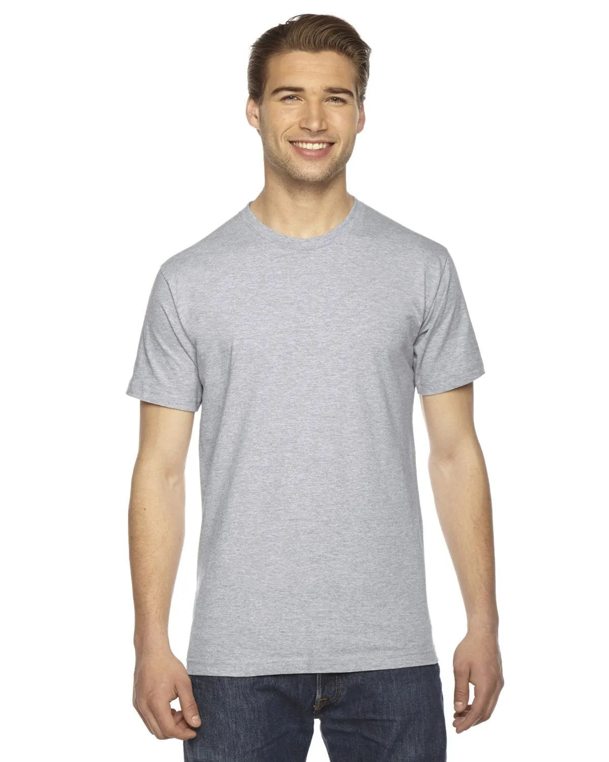 American Apparel 2001W Unisex Fein-Jersey Kurzarm-T-Shirt