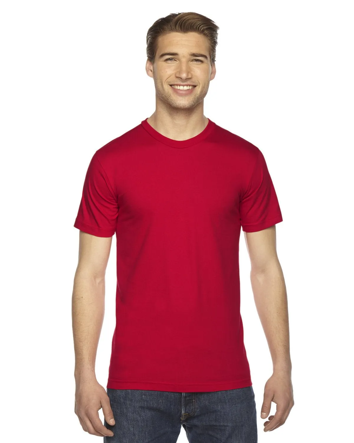 American Apparel 2001W Unisex Fein-Jersey Kurzarm-T-Shirt