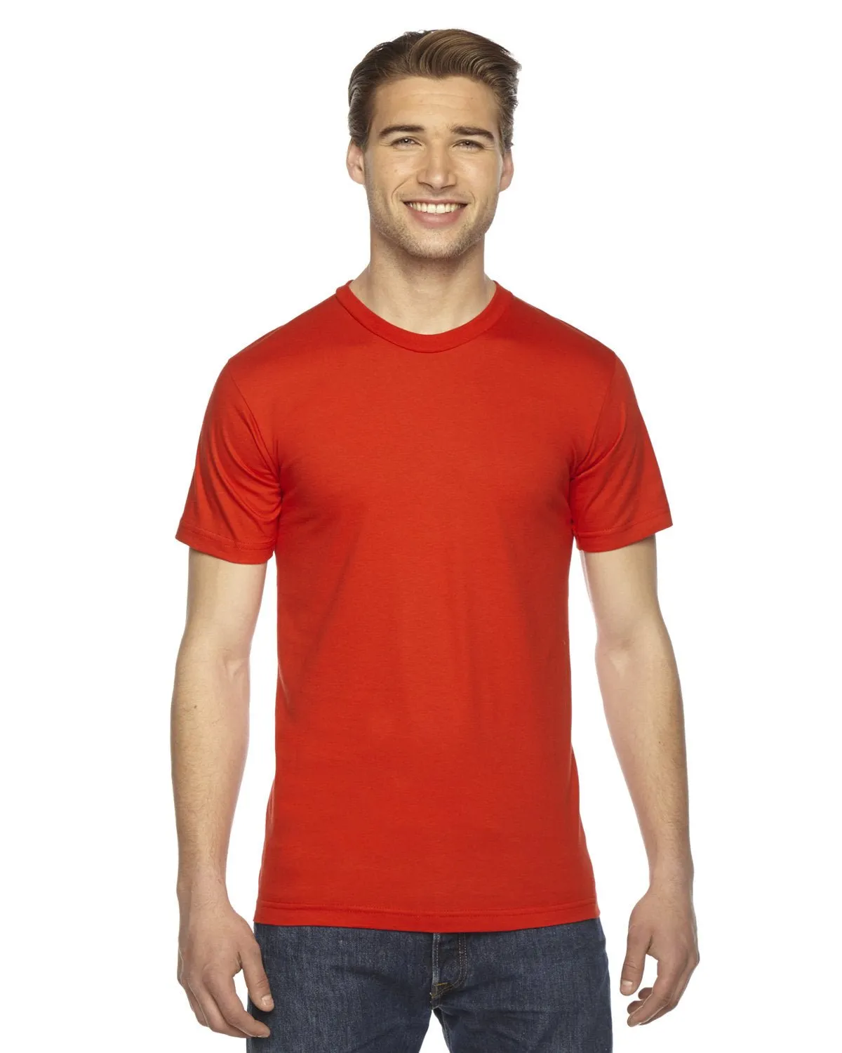 American Apparel 2001W Unisex Fein-Jersey Kurzarm-T-Shirt