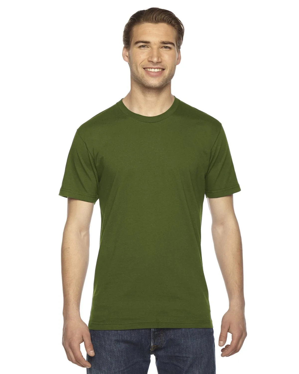 American Apparel 2001W Unisex Fein-Jersey Kurzarm-T-Shirt