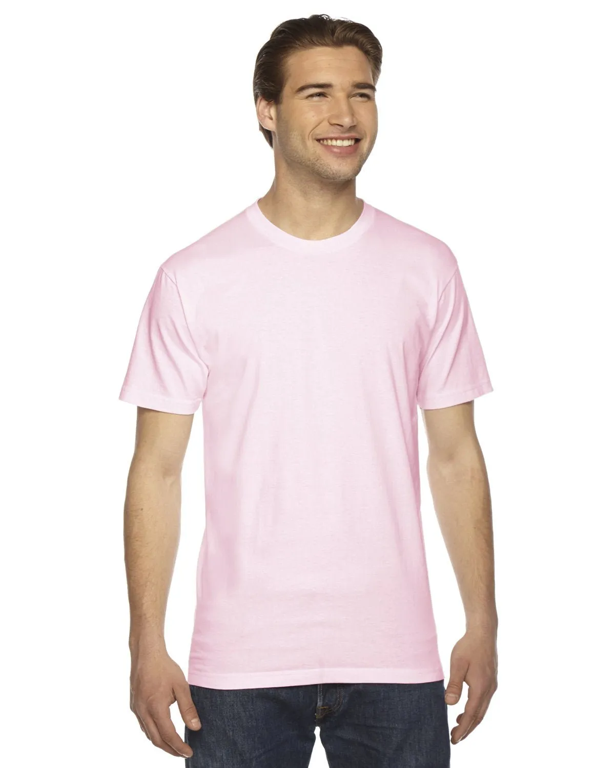 American Apparel 2001W Unisex Fein-Jersey Kurzarm-T-Shirt