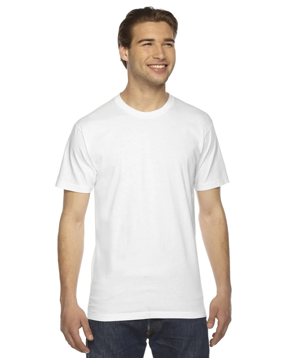 American Apparel 2001W Unisex Fein-Jersey Kurzarm-T-Shirt