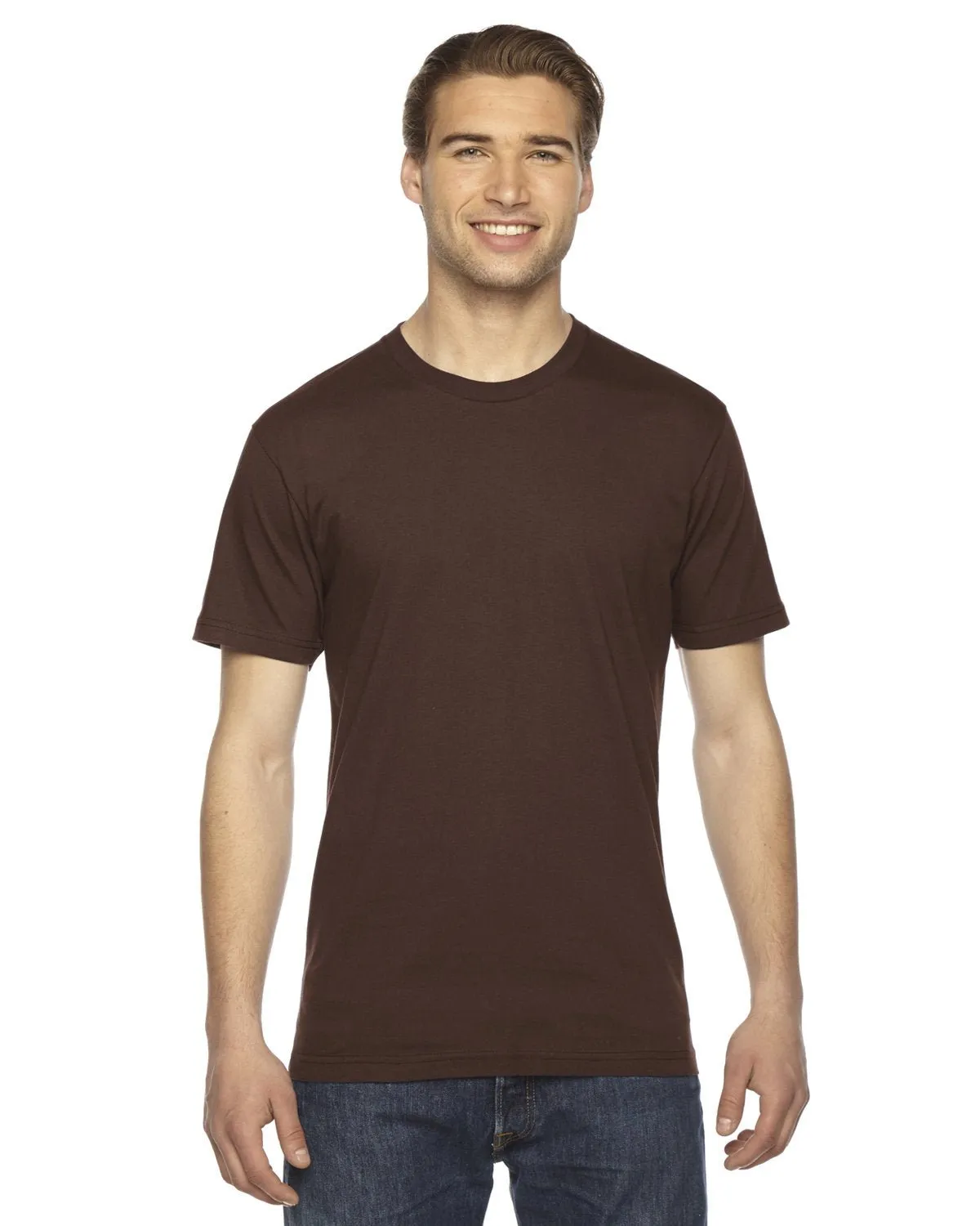 American Apparel 2001W Unisex Fein-Jersey Kurzarm-T-Shirt