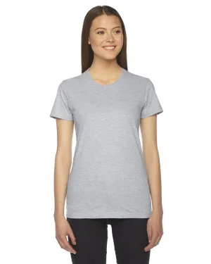 American Apparel 2102 Damen Fein-Jersey USA hergestelltes Kurzarm-T-Shirt