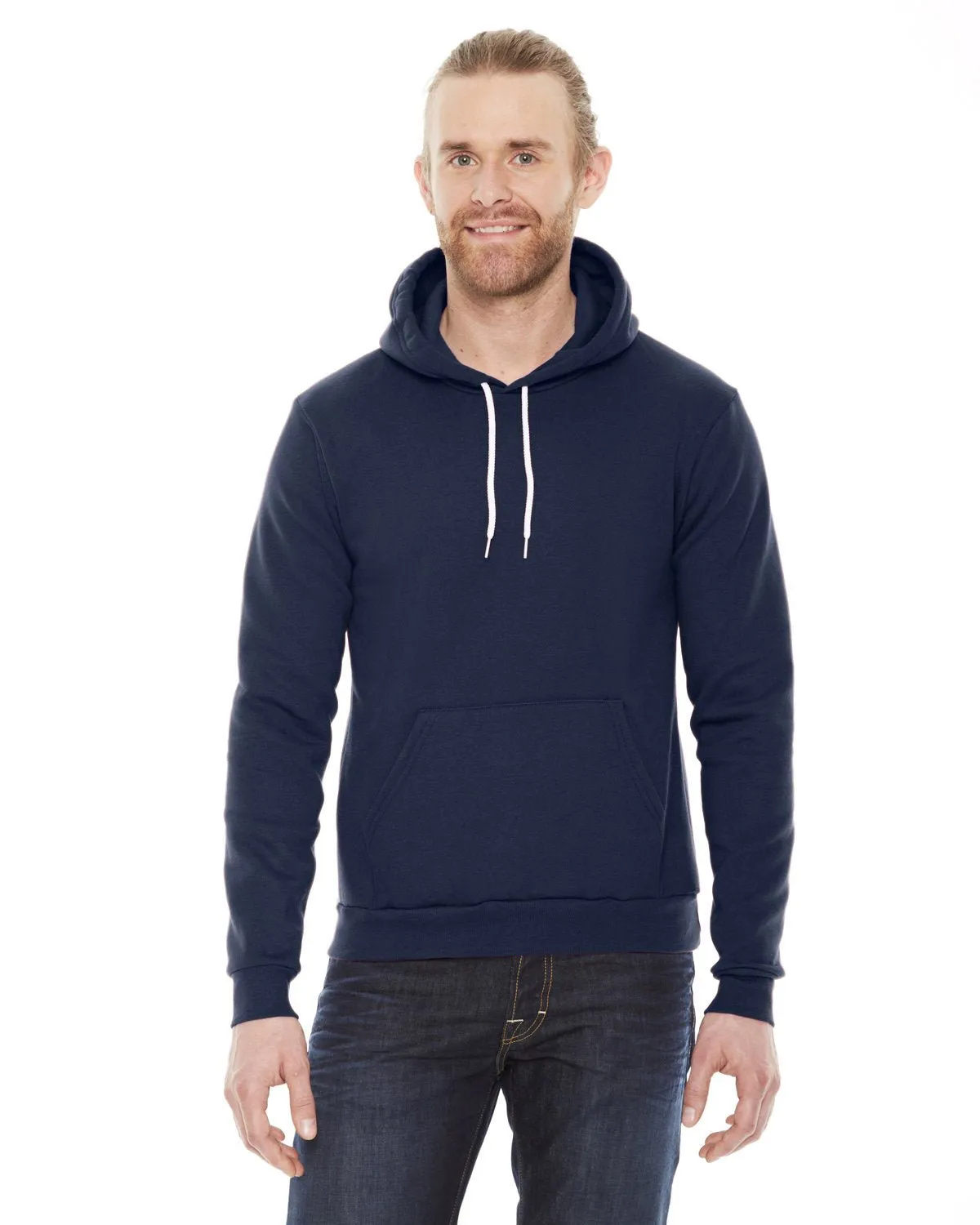 American Apparel F498W Unisex Flex Fleece Drop-Shoulder Pullover Hoodie