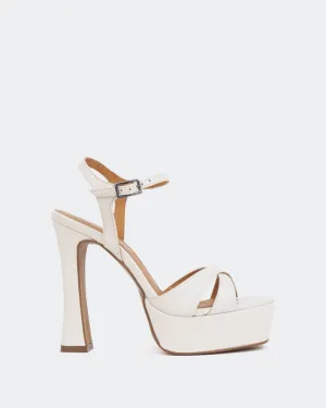 Anamika Off-White Leder
