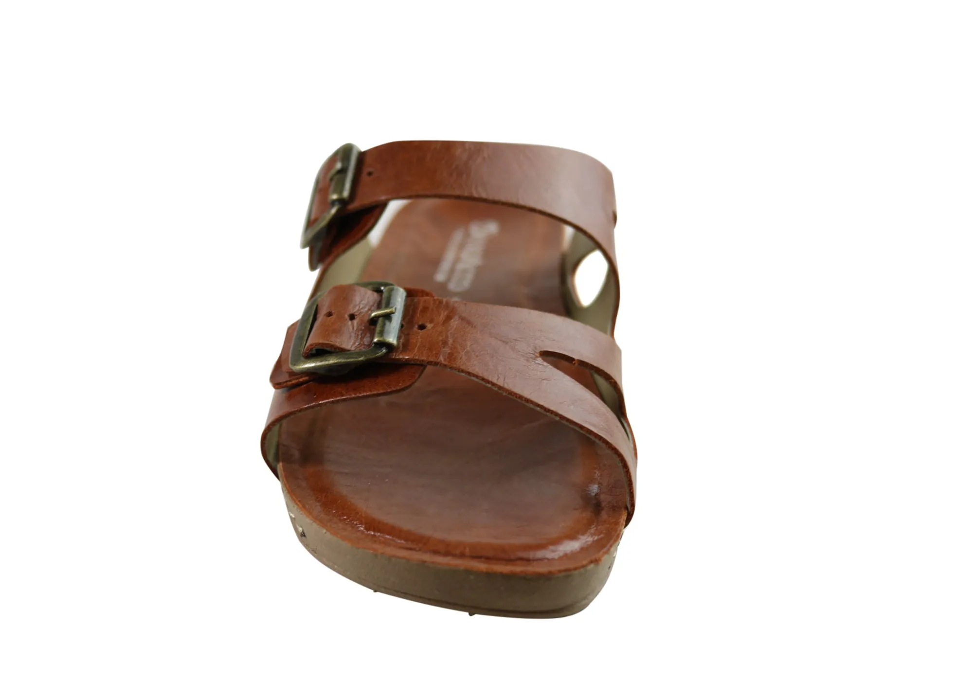 Andacco Angelika Damen Brasilianische Bequeme Leder Schlappen Sandalen Andacco Schuhe