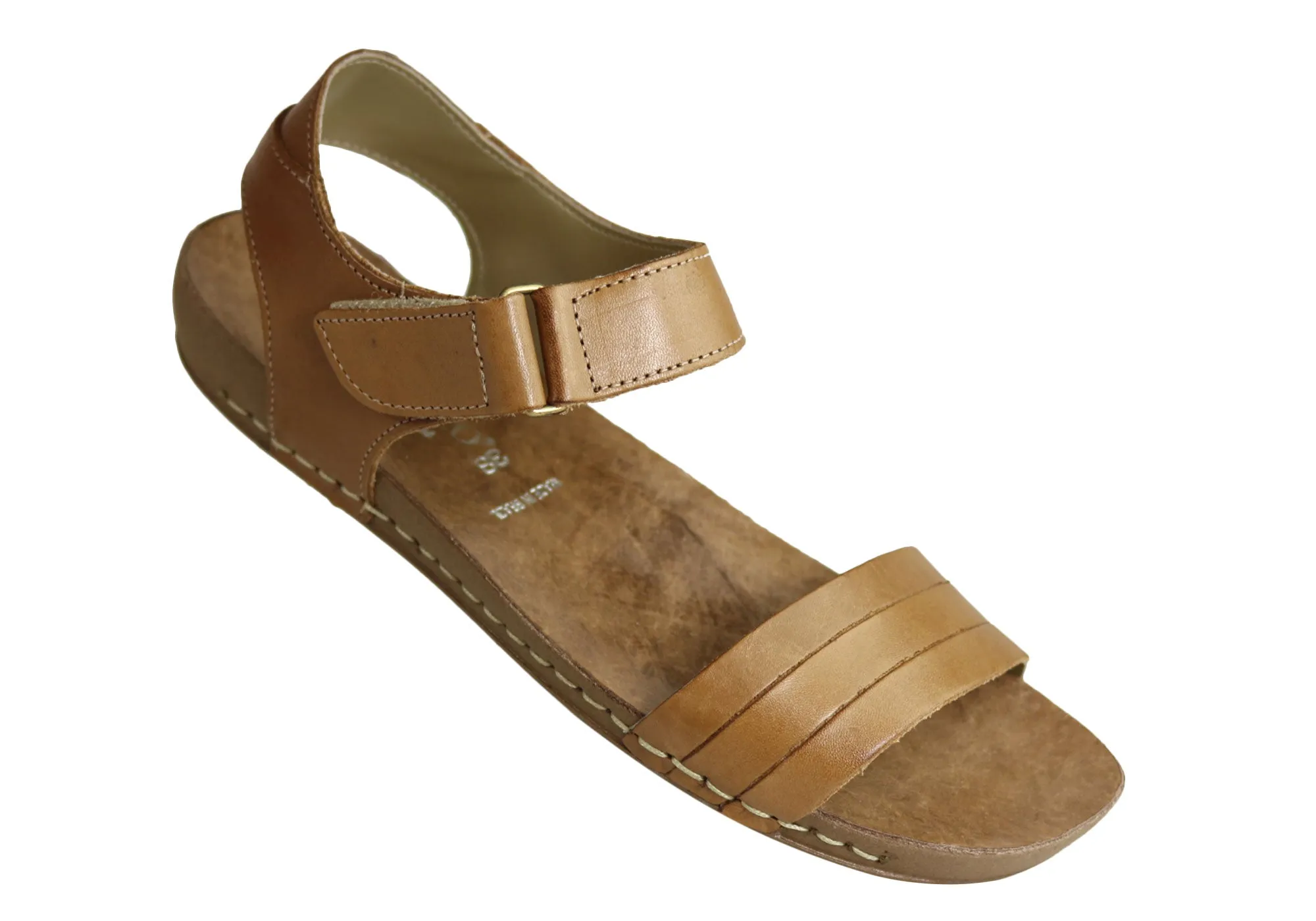 Andacco Canni Damen Bequeme Flache Ledersandalen Hergestellt In Brasilien Andacco Schuhe